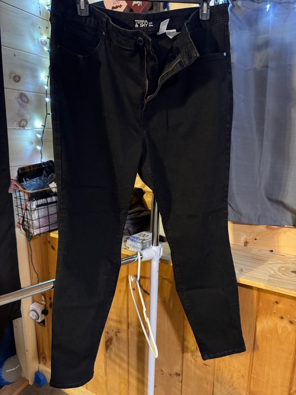 Terra & Sky Black Skinny Jeans